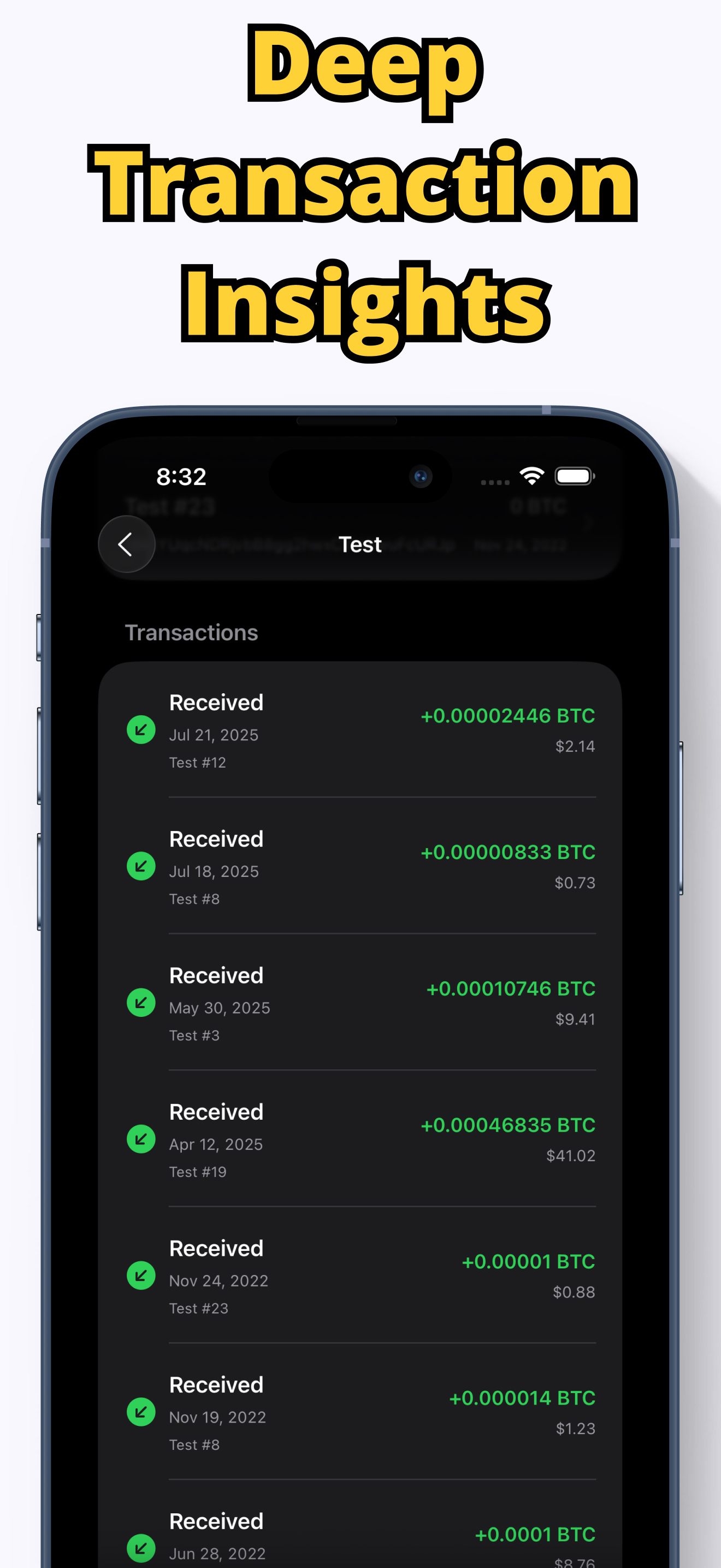 Bitcoin Scanner Screenshot 3